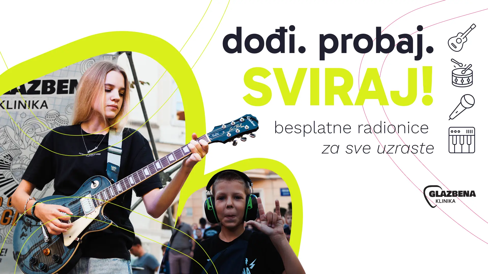 Besplatne glazbene radionice za sve uzraste