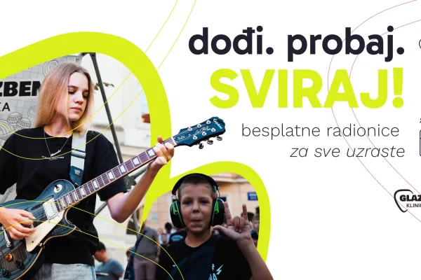 Besplatne glazbene radionice za sve uzraste